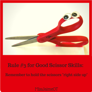 It's ok to let your toddler have scissors, in fact, go ahead and encourage  it