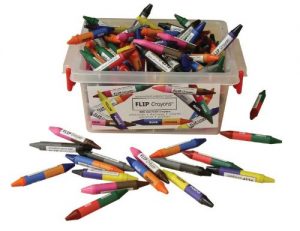flip crayons