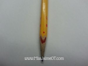 pencil grip trick