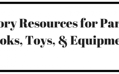 Sensory Resources for Parents: Books, Toys, Equipment