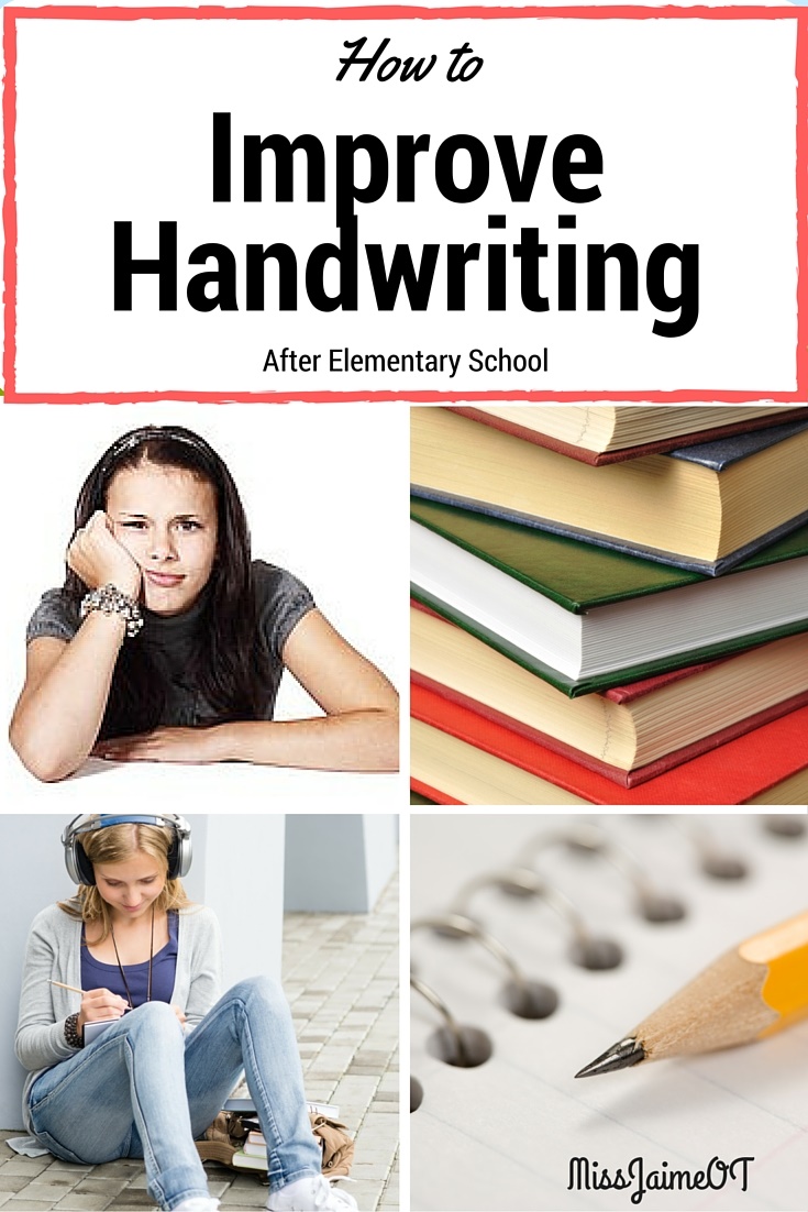 How to Improve Handwriting in Middle School - Part 1