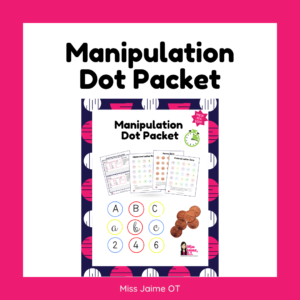 Manipulation Dot Activity Packet