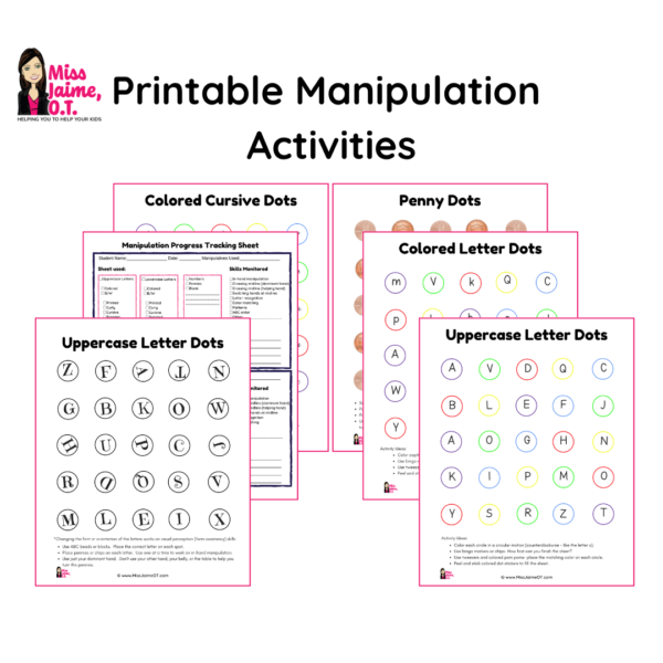 Manipulation Dot Activity Packet - Image 2
