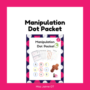 Manipulation Dot Activity Packet