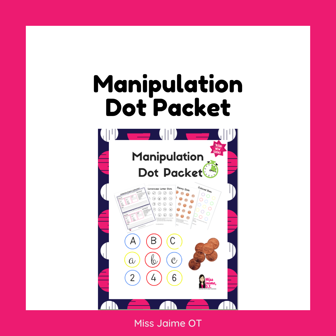 Manipulation Dot Activity Packet
