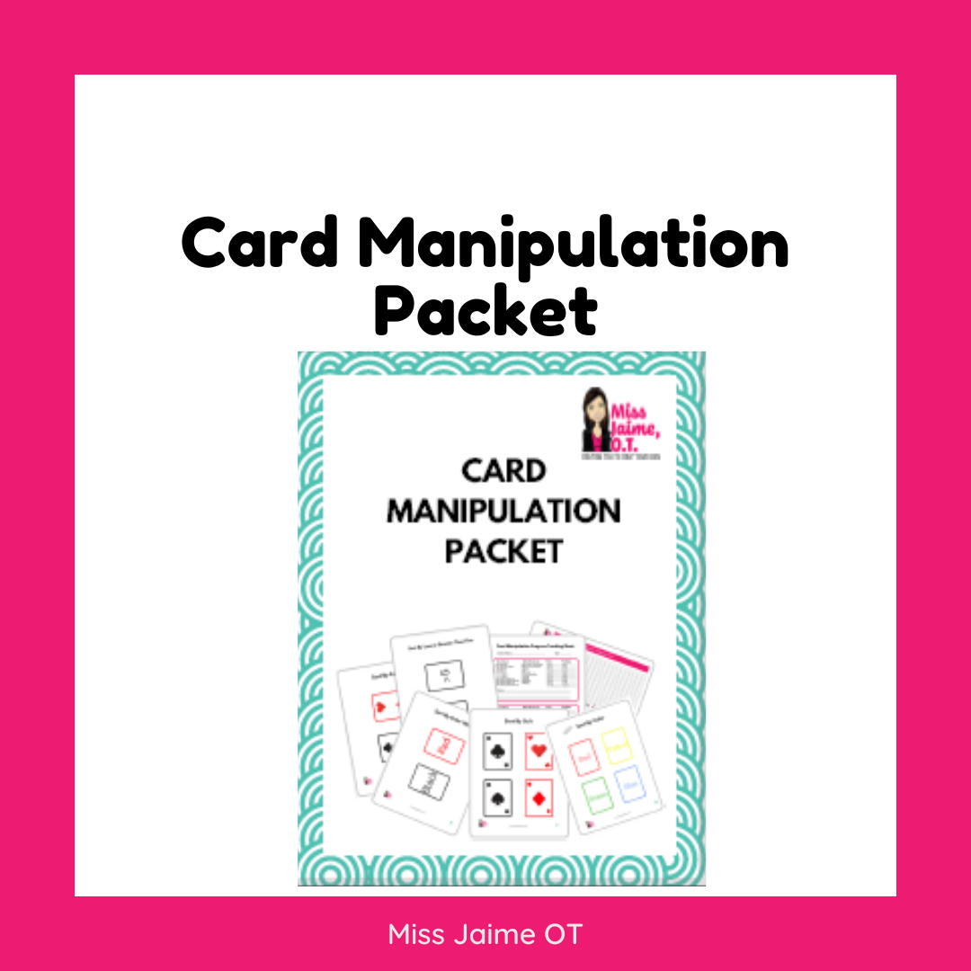 Card Manipulation Activity Packet