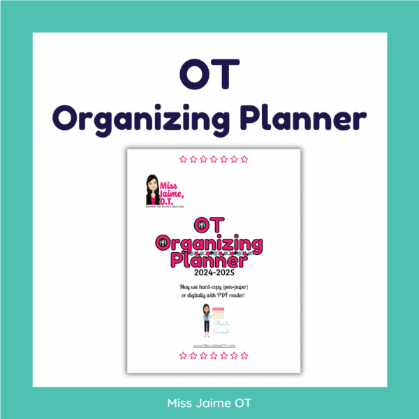 OT Organizing Planner 2024-25