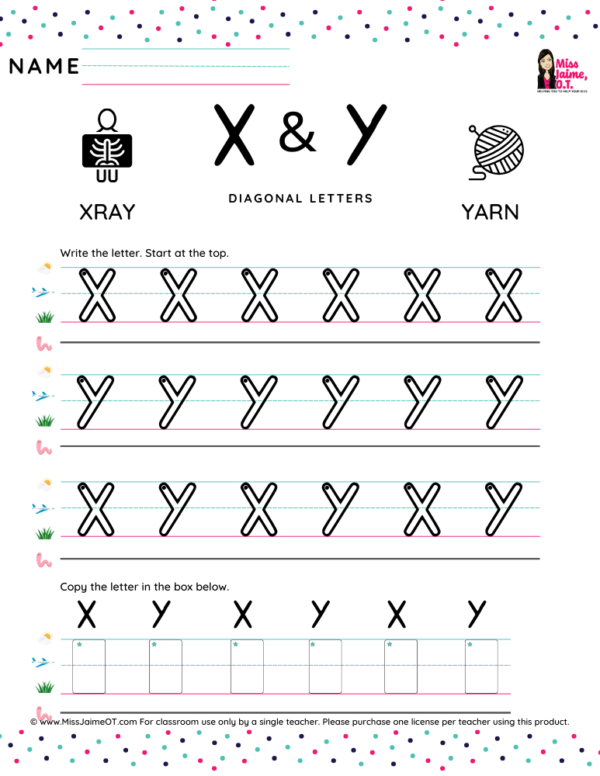 Teaching Letter Formations in Groups Four-lined Version Workbook - Image 10