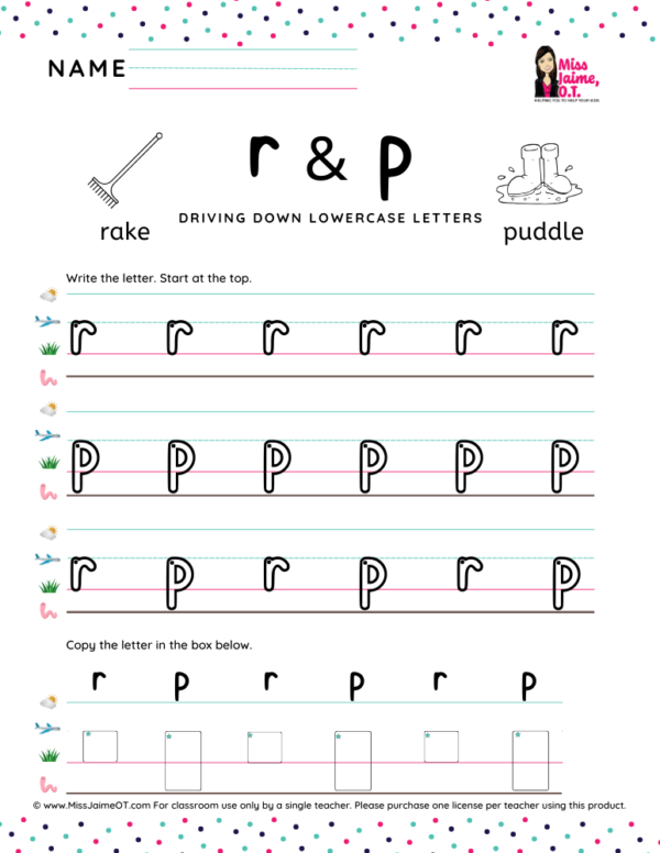 Teaching Letter Formations in Groups Four-lined Version Workbook - Image 5
