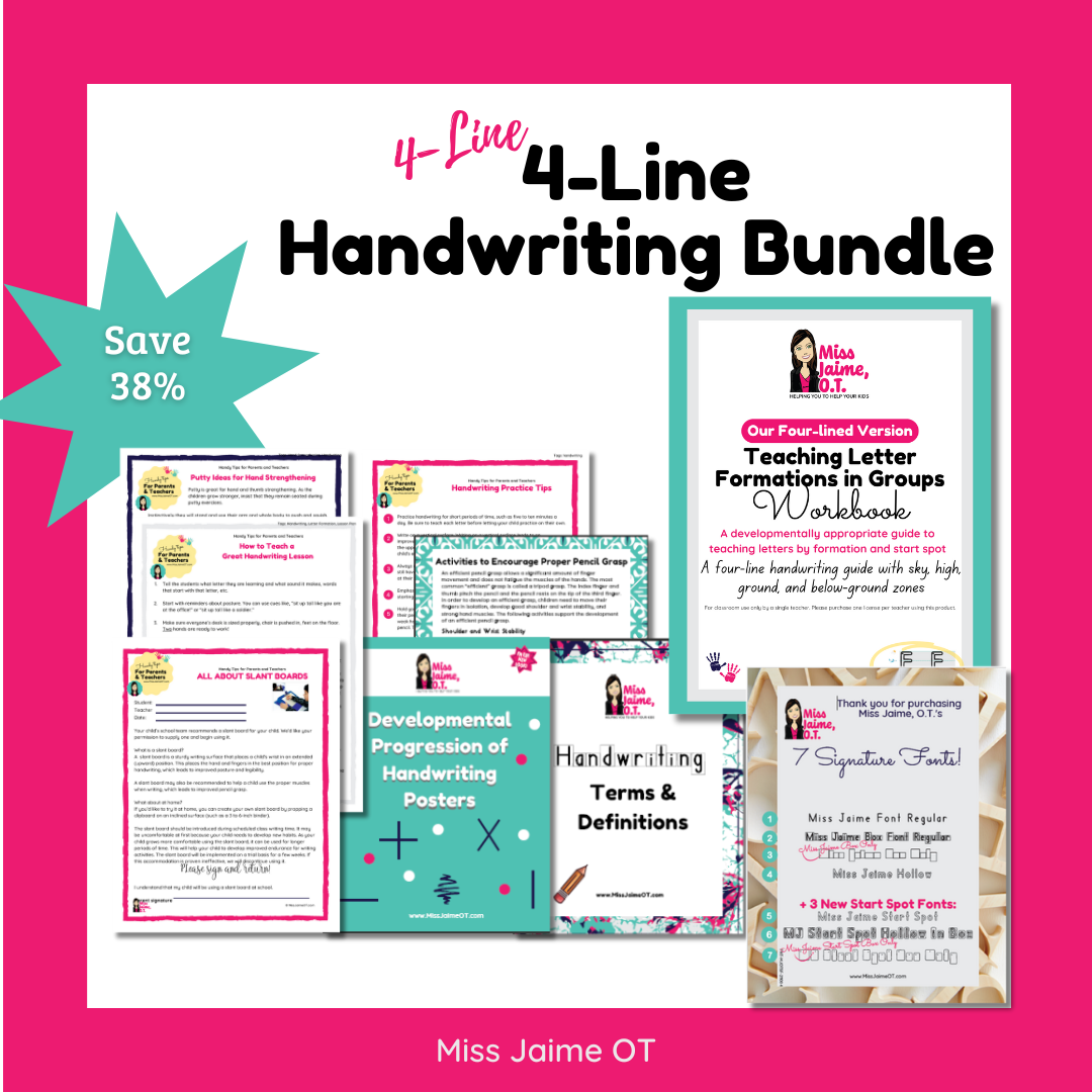 Handwriting Live Course Bundle (4-Line version)