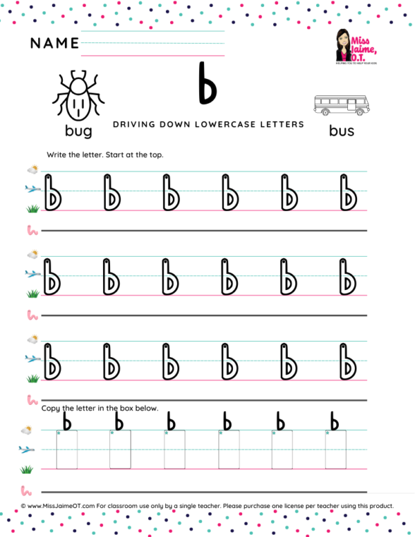 Teaching Letter Formations in Groups Four-lined Version Workbook - Image 11