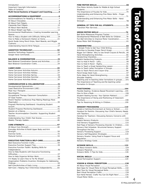 Handy Tips for Parents & Teachers Digital Handouts eBook - Image 2