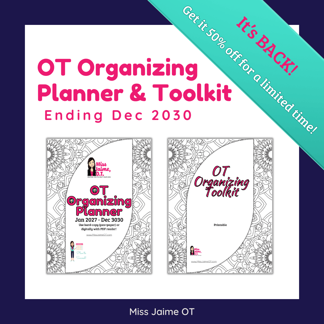 OT Organizing Planner & Toolkit (through Dec 2030)